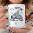 Vintage Retro Yellowstone National Park Hiking Coffee Mug Personalized Gifts