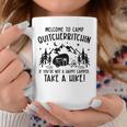 Welcome To Camp Quitcherbitchin Summer Camp Camping Life Coffee Mug Unique Gifts