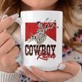 Western Cowboy Skull Punchy Killers Bull Skull Rodeo Howdy Rodeo Funny Gifts Coffee Mug Unique Gifts