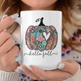 Western Hello Fall Pumpkin Boho Thanksgiving Fall Thanksgiving Coffee Mug Unique Gifts
