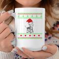 Zebra Ugly Christmas Sweater Coffee Mug Unique Gifts