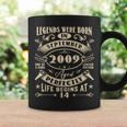 14Th Birthday 14 Years Old Legends Born September 2009 Coffee Mug Gifts ideas