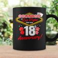 18Th Anniversary Vegas 18Th Wedding Anniversary Las Vegas Las Vegas Funny Gifts Coffee Mug Gifts ideas