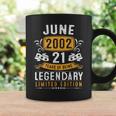 21 Years Old Gifts Vintage June 2002 21St Birthday Gift For Mens Coffee Mug Gifts ideas