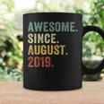 4 Year Old 4Th Birthday Boys Awesome Since August 2019 Coffee Mug Gifts ideas