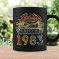 40 Years Old Made In 1983 Vintage October 1983 40Th Birthday Coffee Mug Gifts ideas