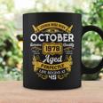 45 Years Old Legends Born In October 1978 45Th Birthday Coffee Mug Gifts ideas