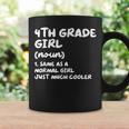 4Th Grade Girl Definition Funny Back To School Student Coffee Mug Gifts ideas