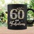 60 And Fabulous Happy Birthday To Me 60Th Birthday Coffee Mug Gifts ideas