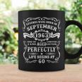 60 Years Old Vintage Legends Born In September 1963 Coffee Mug Gifts ideas