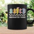 Abcd Kindergarten Rocks Pencil Lightning Teachers Rock Boys Coffee Mug Gifts ideas