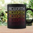 Acworth Ga Vintage Style Georgia Coffee Mug Gifts ideas