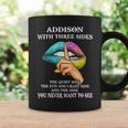 Addison Name Gift Addison With Three Sides Coffee Mug Gifts ideas