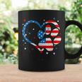 American Flag Patriotic Dog & Cat Paw Print 4Th Of July Coffee Mug Gifts ideas
