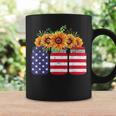 American Flag Sunflower 4Th Of July Independence Usa Day Coffee Mug Gifts ideas
