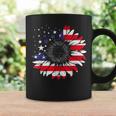 American Flag Sunflower Red White Blue Tie Dye 4Th Of July Coffee Mug Gifts ideas
