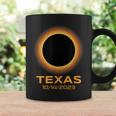 Annular Solar Eclipse October 2023 Texas Astronomy Coffee Mug Gifts ideas