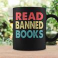 Anti Censorship Reading Quote Retro I Read Banned Books Coffee Mug Gifts ideas