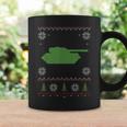Army Tank Ugly Sweater Christmas Coffee Mug Gifts ideas