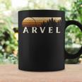 Arvel Ky Vintage Evergreen Sunset Eighties Retro Coffee Mug Gifts ideas