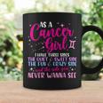 As A Cancer Girl I Have Three Sides - Astrology Zodiac Sign Coffee Mug Gifts ideas