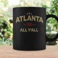 Atlanta Vs All Yall - Bold And Witty Southern Designer Coffee Mug Gifts ideas