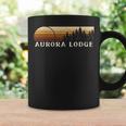 Aurora Lodge Ak Vintage Evergreen Sunset Eighties Retro Coffee Mug Gifts ideas