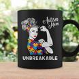 Autism Mom Unbreakable World Autism Awareness Day Best Gift Coffee Mug Gifts ideas