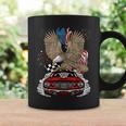 Auto Racing 4Th Of July Eagle Usa Flag Dragster Race Coffee Mug Gifts ideas