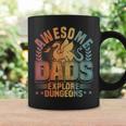Awesome Dads Explore Dungeons Rpg Gaming & Board Game Dad Coffee Mug Gifts ideas