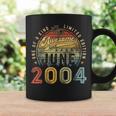 Awesome Since June 2004 Vintage 19Th Birthday Party Retro Coffee Mug Gifts ideas