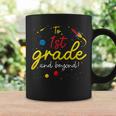 Back To School First Grade Boy Girl Space 1St Grade Teacher Coffee Mug Gifts ideas