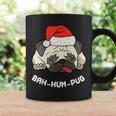 Bah Hum Pug Cute Funny Puppy Dog Pet Ch Coffee Mug Gifts ideas
