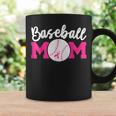 Baseball Mom Pink Ribbon Breast Cancer Awareness Fighters Coffee Mug Gifts ideas