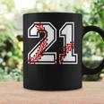 Baseball Number 21 Back For Player Team Gift Coffee Mug Gifts ideas