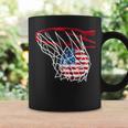 Basketball 4Th Of July American Flag Patriotic Men Boys Usa Coffee Mug Gifts ideas