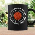 Basketball Motivation - Eat Sleep Hoop Repeat Coffee Mug Gifts ideas