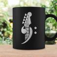 Bass Cleff - Headstock Bassist Bass Guitar Musician Music Coffee Mug Gifts ideas