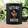 Lets Get Basted Thanksgiving Drinking Turkey Day Coffee Mug Gifts ideas