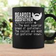 Bearded Godfather Definition Funny Father Grandpa Uncle Gift Coffee Mug Gifts ideas
