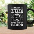 Bearded Saying Never Underestimate For Bearded Hipsters Coffee Mug Gifts ideas