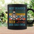 Beer Best Bearded Beer Loving Dog Dad English Mastiff Puppy Lover Coffee Mug Gifts ideas