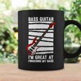 Beer Funny Bass Guitar Player Graphic Design And Beer Guitarist Coffee Mug Gifts ideas