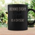 Behind Every Bad Bitch Is A Car Seat Leopard Funny Mom Gift For Womens Coffee Mug Gifts ideas