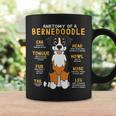 Bernedoodle Anatomy Funny Dog Mom Dad Cute Gift Gift For Womens Gifts For Mom Funny Gifts Coffee Mug Gifts ideas