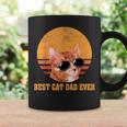 Best Cat Dad Ever Men Funny Vintage Cat Lover Coffee Mug Gifts ideas