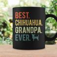 Best Chihuahua Grandpa Ever Dog Lovers Fathers Day Coffee Mug Gifts ideas