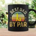 Best Dad By Par Vintage Golf Fathers Day Golfing Dad Coffee Mug Gifts ideas