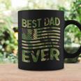 Best Dad Ever Fathers Day Gift American Flag Military Camo Coffee Mug Gifts ideas
