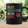 Best Estonian Hound Mom Ever Vintage Mother Dog Lover Coffee Mug Gifts ideas